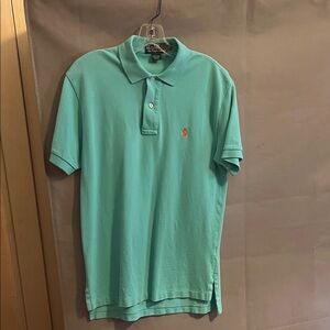 Polo by Ralph Lauren Men's Turquoise Polo Shirt